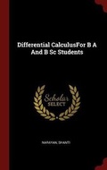 Cover: Differential Calculusfor B A and B SC Students - Andesite Press