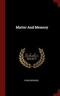 Cover: Matter And Memory - Andesite Press