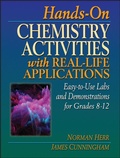 Cover: Hands-On Chemistry Activities with Real-Life Applications - Jossey-Bass