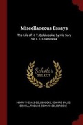 Cover: Miscellaneous Essays - Andesite Press