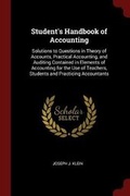 Cover: Student's Handbook of Accounting - Andesite Press
