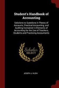 Enlarge image Cover: Student's Handbook of Accounting - Andesite Press