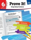 Cover: Prove It! Using Textual Evidence, Levels 6-8 - Shell Educational Publishing