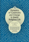 Cover: Dynamics of Continuity and Change in Jewish Religious Life - Touro University Press