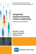 Cover: Corporate Communication Crisis Leadership - Business Expert Press