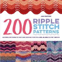 Enlarge image Cover: 200 Ripple Stitch Patterns - Search Press Ltd