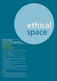 Enlarge image Cover: Ethical Space Vol.14 Issue 2/3 - Theschoolbook.com