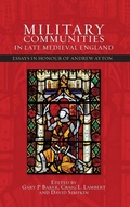 Cover: Military Communities in Late Medieval England - Boydell Press