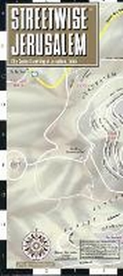Abbildung von: Streetwise Jerusalem Map - Laminated City Center Street Map of Jerusalem, Israel - Michelin Editions des Voyages