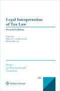 Cover: Legal Interpretation of Tax Law - Kluwer Law International