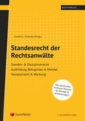 Cover: Standesrecht der Rechtsanw&auml;lte - LexisNexis Verlag ARD ORAC GmbH