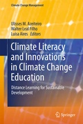 Cover: Climate Literacy and Innovations in Climate Change Education - Springer