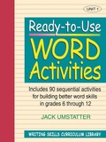 Cover: Ready-to-Use Word Activities - Jossey-Bass