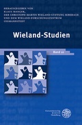 Cover: Wieland-Studien 10 - Universit&auml;tsverlag Winter