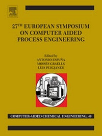 Abbildung von: 27th European Symposium on Computer Aided Process Engineering - Elsevier