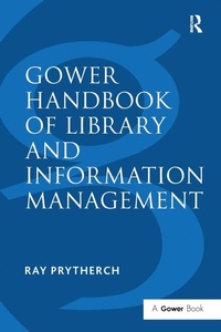 Enlarge image Cover: Gower Handbook of Library and Information Management - Routledge