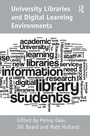 Cover: University Libraries and Digital Learning Environments - Routledge