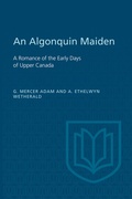 Cover: An Algonquin Maiden - University of Toronto Press