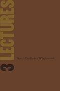 Cover: Three Lectures - University of Toronto Press