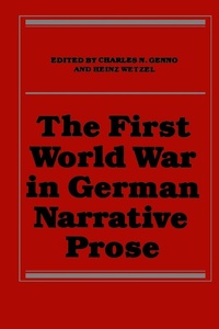Enlarge image Cover: The First World War in German Narrative Prose - University of Toronto Press