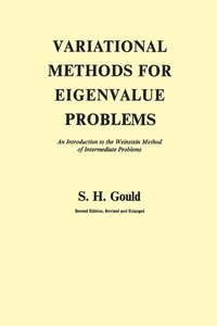 Enlarge image Cover: Variational Methods for Eigenvalue Problems - University of Toronto Press