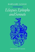 Cover: Ecologues, Epitaphs and Sonnets - University of Toronto Press