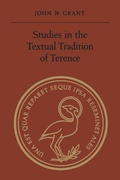 Cover: Studies in the Textual Tradition of Terence - University of Toronto Press