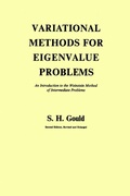 Cover: Variational Methods for Eigenvalue Problems - University of Toronto Press
