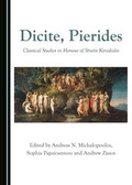 Cover: Dicite, Pierides - Cambridge Scholars Publishing