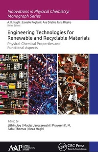 Enlarge image Cover: Engineering Technologies for Renewable and Recyclable Materials - Apple Academic Press Inc.