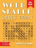 Cover: Word Search Large Print (Orange) - Flame Tree Publishing