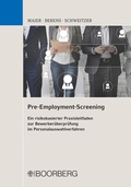 Cover: Pre-Employment-Screening - Boorberg