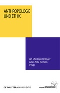 Cover: Anthropologie und Ethik - De Gruyter