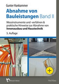 Abbildung von: Abnahme von Bauleistungen Band II - Rudolf Müller Verlag