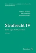 Cover: Strafrecht IV - Schulthess Juristische Medien