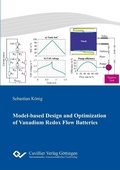 Cover: Model-based Design and Optimization of Vanadium Redox Flow Batteries - Cuvillier Verlag eBooks
