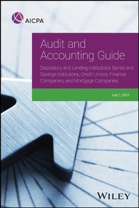Enlarge image Cover: Audit and Accounting Guide Depository and Lending Institutions - Wiley