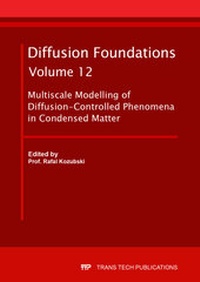 Enlarge image Cover: Multiscale Modelling of Diffusion-Controlled Phenomena in Condensed Matter - Trans Tech Publications Ltd
