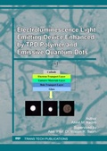 Cover: Electroluminescence Light Emitting Device Enhanced by TPD Polymer and Emissive Quantum Dots - Trans Tech Publications Ltd