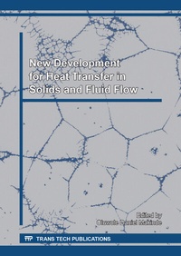 Enlarge image Cover: New Development for Heat Transfer in Solids and Fluid Flow - Trans Tech Publications Ltd