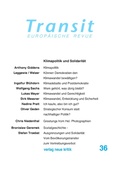 Cover: Transit 36. Europ&auml;ische Revue - Verlag Neue Kritik