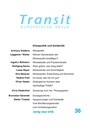 Cover: Transit 36. Europäische Revue - Verlag Neue Kritik
