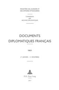 Cover: Documents diplomatiques fran&ccedil;ais - Peter Lang Verlag