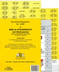 Cover: D&uuml;rckheimRegister&reg; BGB im Steuerrecht MIT STICHWORTEN - D&uuml;rckheim Verlag