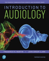 Enlarge image Cover: Introduction to Audiology - Pearson