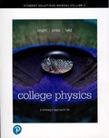 Cover: Student Solutions Manual for College Physics - Pearson