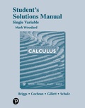Cover: Student Solutions Manual for Single Variable Calculus - Pearson