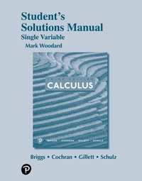 Enlarge image Cover: Student Solutions Manual for Single Variable Calculus - Pearson