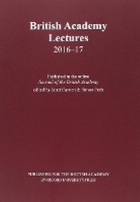 Enlarge image Cover: British Academy Lectures, 2016-17 - Oxford University Press