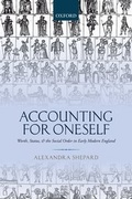 Cover: Accounting for Oneself - Oxford University Press
